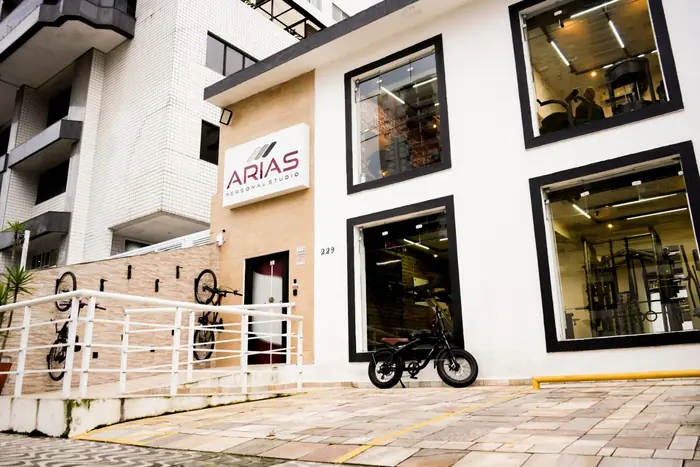 Fachada do Arias Personal Studio em Santos